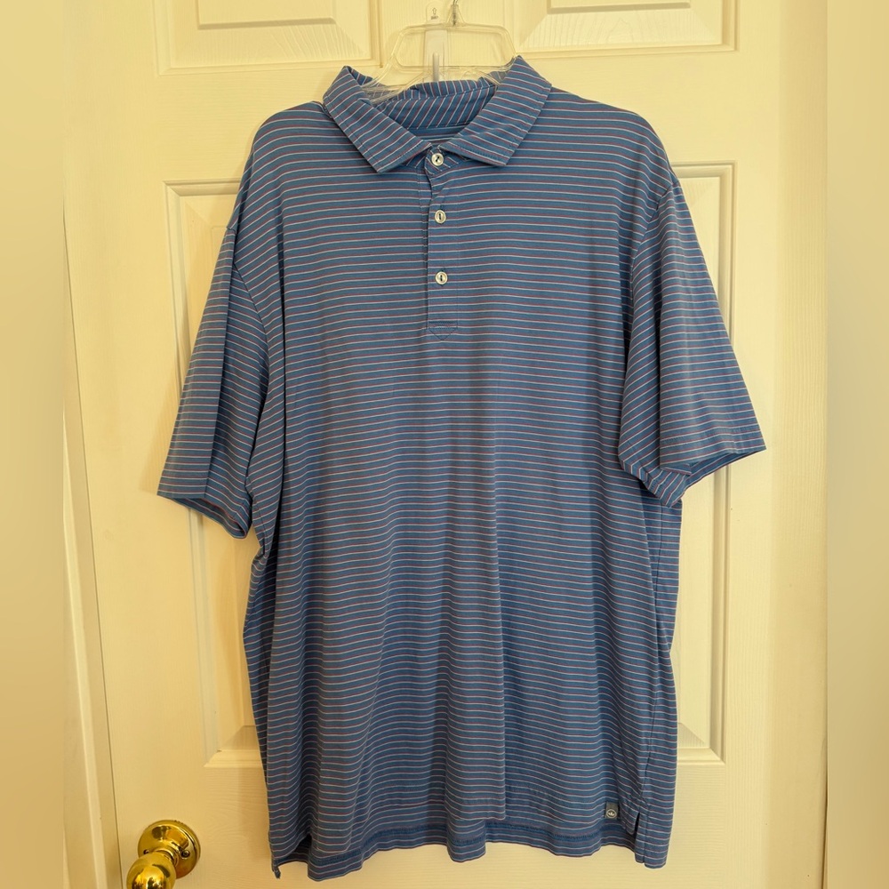 Men’s Peter Millar Size Large Short Sleeve Polo